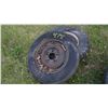 Image 1 : 2x vintage 5 bolt wheels and tires - 5x5.5 bolt pattern *Item located off-site*