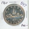 Image 1 : 1960 Canadian Silver Dollar. Brilliant Uncirculated.
