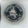 Image 1 : 1975 Calgary Centennial Silver Dollar. Specimen. Bright White.