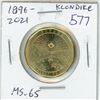 Image 1 : 1896 – 2021 Klondike Loonie. MS-65 from an original roll.