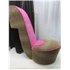 Image 1 : pink shoe chair large