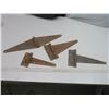 Image 1 : 4 large antique hinges