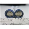 Image 2 : 2 mint rolls 5 cents Canadian *rare* 2004 BU