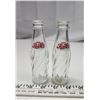 Image 1 : Pair of Pepsi-Cola salt and pepper shaker bottles - no tops