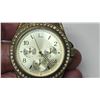Image 4 : Pair of Men's wrist watches - Seiko DX, blue face, 60yrs & Fancy costume jeweled wrist watch - needs