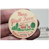 Image 3 : Rare - Milk bottle cap, from Rosthern Mennonite youth dairy farm