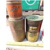 Image 2 : Lot of tins & motor fluids/containers. Includes: John Deere Engine Oil - mostly full