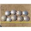Image 1 : 9 Antique Ford hub caps
