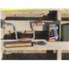 Image 4 : Plastic Holt tool box with assorted tools & manual hand-drill