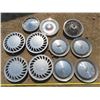 Image 1 : Assortment of 10 hubcaps