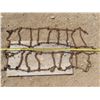 Image 1 : Pair of 6ft long tire grip chains 16" wide