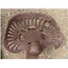 Image 2 : Antique Cast tractor seat with metal attachment