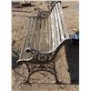 Image 3 : Vintage/Antique Ornate park bench 49.5" x 22" x 27.5"