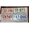 Image 1 : 1973-1976 Saskatchewan license trailer plates