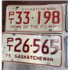 Image 2 : 1973-1976 Saskatchewan license trailer plates
