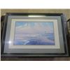 Image 1 : August Holland ASMA beach print in frame - 38"x27"