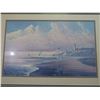 Image 3 : August Holland ASMA beach print in frame - 38"x27"