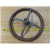Image 2 : Vintage Steering wheel - Wood grain