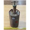 Image 1 : Brass & Copper Oil pump Can "Supplied by CCSnowden Oil Refiner & Importer" - Very Rare