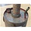 Image 3 : Brass & Copper Oil pump Can "Supplied by CCSnowden Oil Refiner & Importer" - Very Rare