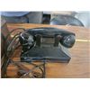 Image 3 : NE ringer and bell in wooden box with vintage desktop phone