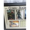 Image 2 : limited edition comic book villains and autographs framed picture - 36"x24"