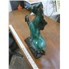 Image 2 : large blue mountain pottery horse