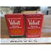 Image 4 : 2 Velvet tobacco pocket tins