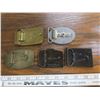 Image 5 : collection of 5 belt buckles