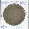 Image 1 : 1921 Morgan US silver dollar