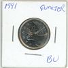 Image 1 : 1991 Canadian 25 cent