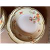 Image 4 : Pareek "Jasmine" Johnson Bros. China - 5 large plates, 10 salad/bread plates, 3 soup bowls, 1 cup, 7