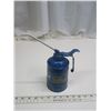 Image 1 : vintage Pressol blue oil can