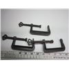Image 4 : 3 antique c-clamps