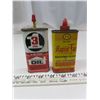 Image 1 : 2 vintage oil tins - full