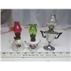 Image 1 : 3 miniature oil lamps