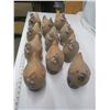 Image 5 : 11 clay garden chickens