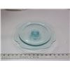Image 1 : nice aqua depression glass cake stand