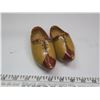 Image 1 : pair of miniature wooden clogs