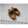 Image 3 : pair of miniature wooden clogs