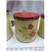 Image 4 : vintage rose canister set