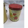 Image 8 : vintage rose canister set