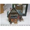 Image 2 : christmas village lighted log home