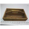 Image 1 : vintage wooden tray
