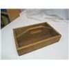 Image 3 : vintage wooden tray