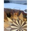 Image 4 : Serving tray with shot glasses and coasters