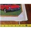 Image 2 : Framed 57 Chevy Bel Air Picture - New in cardboard - 10"x 8" - Never hung