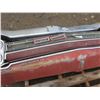 Image 4 : late 60's Plymouth Fury I front bumper, grill, headlights - man cave décor