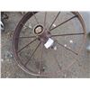 Image 2 : vintage steel wheel - 35"