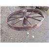 Image 3 : vintage steel wheel - 35"